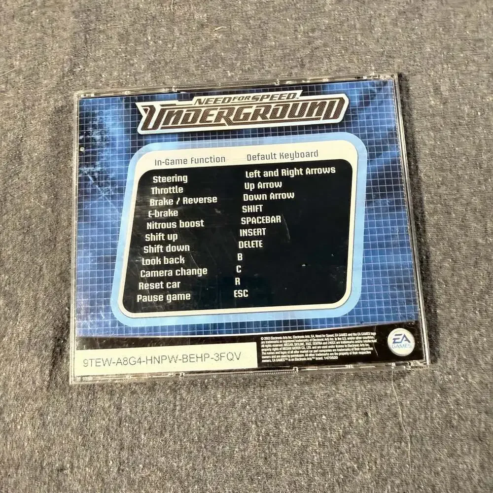Need for Speed Underground PC CD-ROM